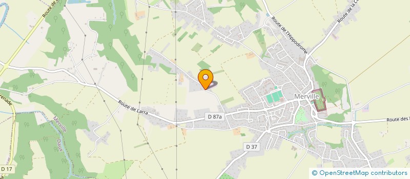 localisation de l'entreprise SCI A-J  MERVILLE