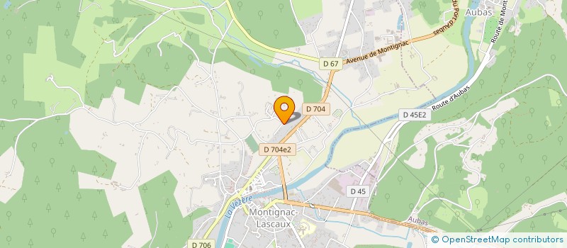 localisation de l'entreprise SCI A J C 2 à MONTIGNAC-LASCAUX