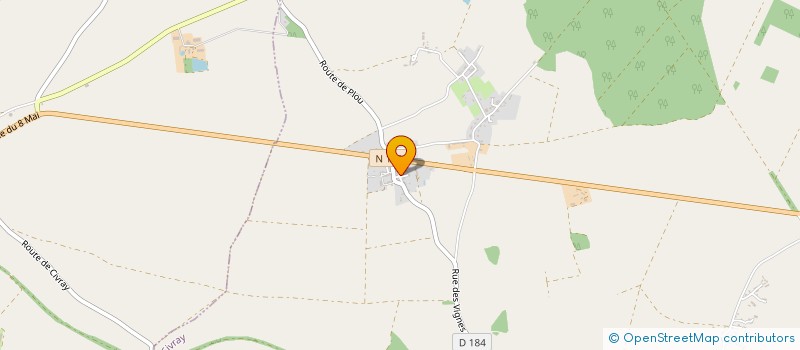 localisation de l'entreprise SCI A.K.A  CIVRAY