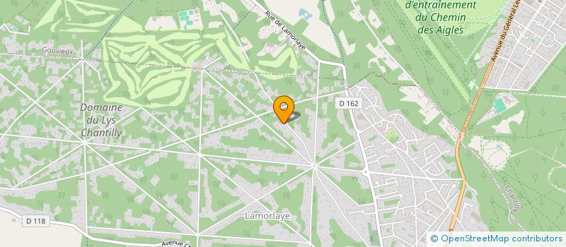 localisation de l'entreprise SCI A.K INVEST  LAMORLAYE