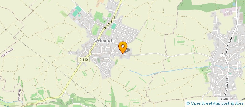 localisation de l'entreprise SCI A.K.R.  WEITBRUCH