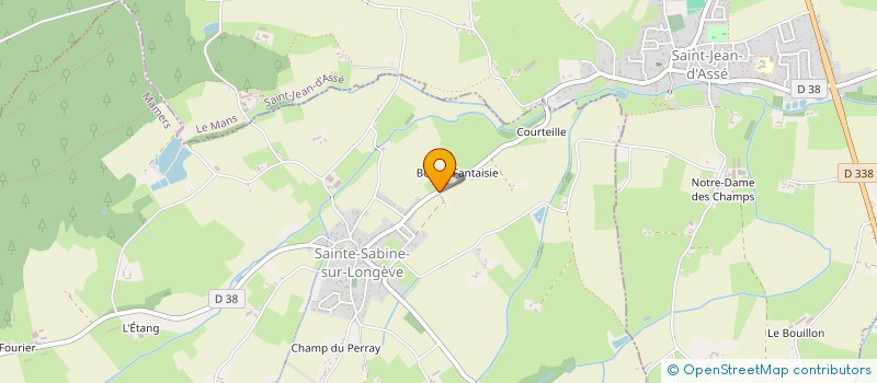 localisation de l'entreprise SCI A.K.Y.  JOUE L'ABBE