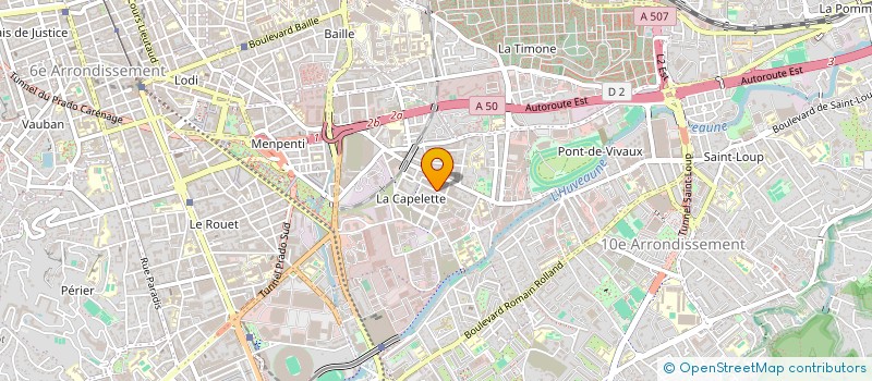 localisation de l'entreprise SCI A & L à MARSEILLE