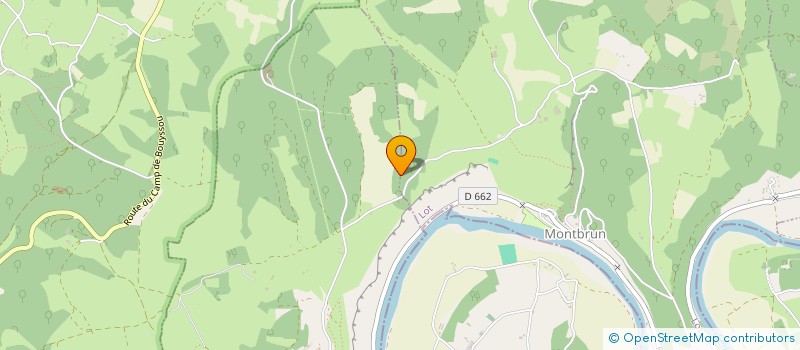 localisation de l'entreprise SCI A&L  MONTBRUN