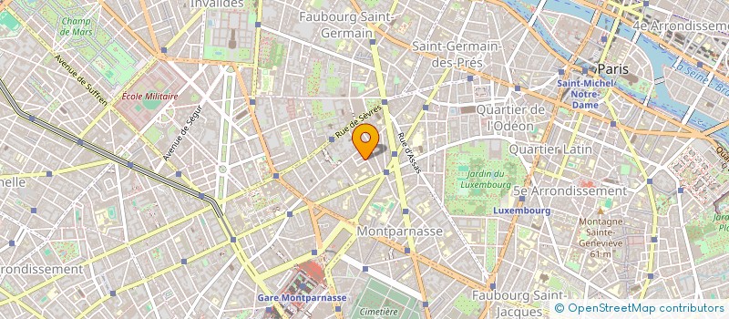 localisation de l'entreprise SCI A.L.A.  PARIS