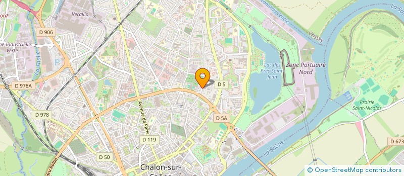 localisation de l'entreprise SCI A.L.A.N. à CHALON-SUR-SAONE