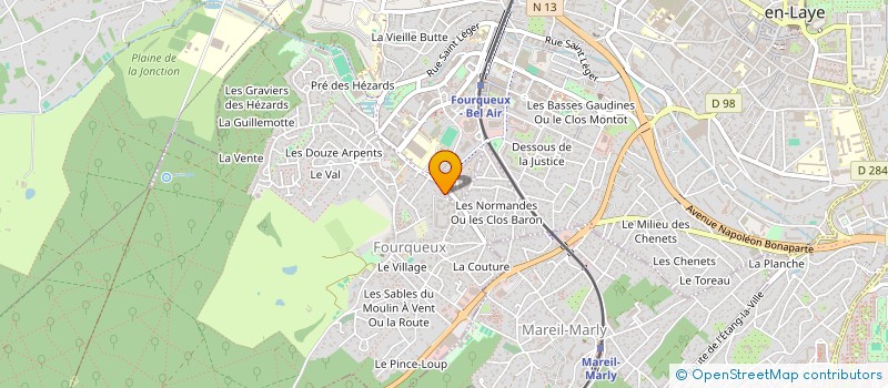 localisation de l'entreprise SCI A L'ABRI C'EST TRANQUILLE  SAINT-GERMAIN-EN-LAYE