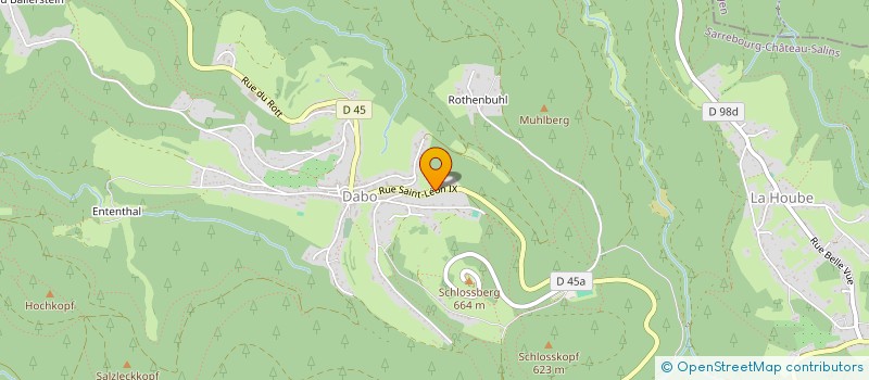 localisation de l'entreprise SCI A L ANCIENNE POSTE à DABO
