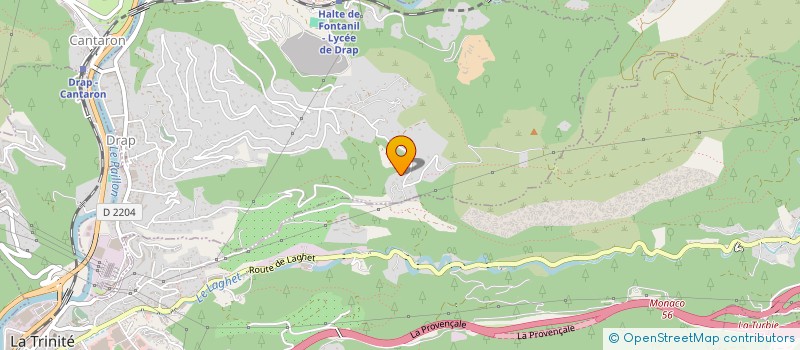 localisation de l'entreprise SCI A.L.B  DRAP