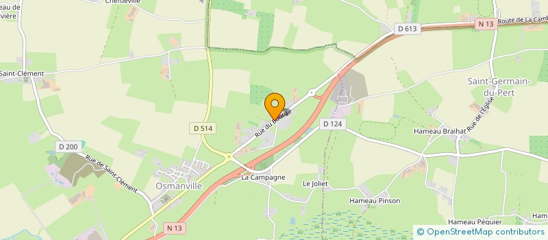 localisation de l'entreprise SCI A.L.C.  ISIGNY-SUR-MER