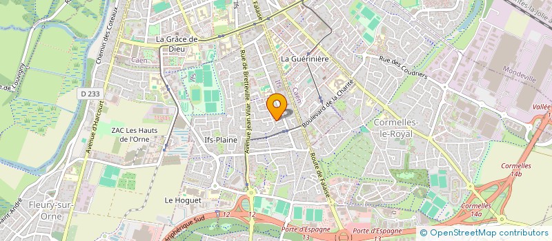 localisation de l'entreprise SCI A.L.D.L.A.  IFS