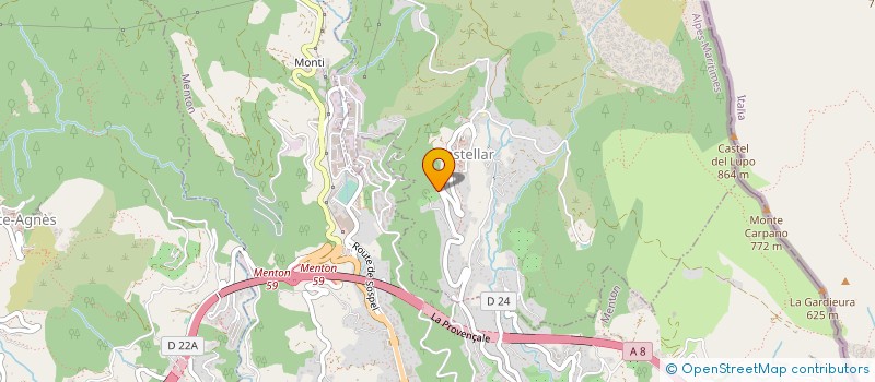 localisation de l'entreprise SCI A L E A  CORENC