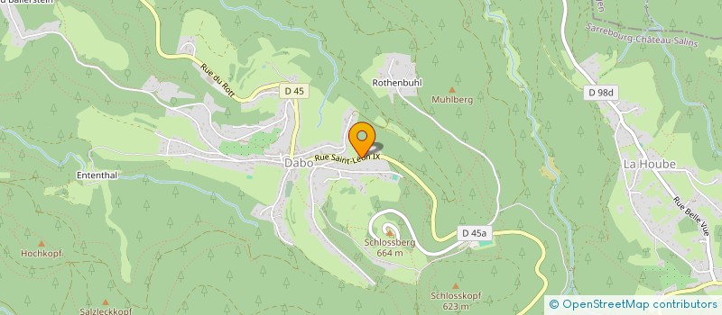 localisation de l'entreprise SCI A L ESPLANADE à DABO