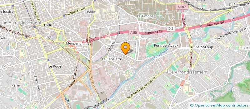 localisation de l'entreprise SCI A.L.F.Y à MARSEILLE