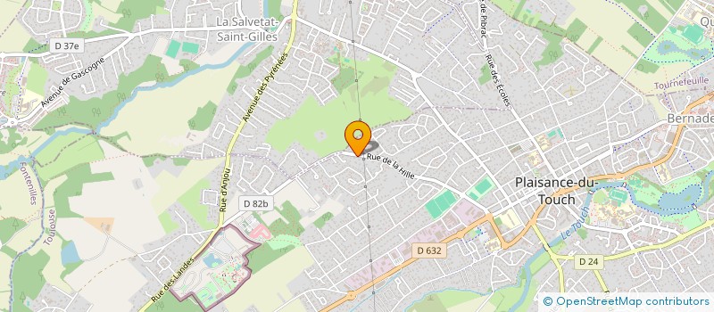 localisation de l'entreprise SCI A.L.G.  PLAISANCE-DU-TOUCH