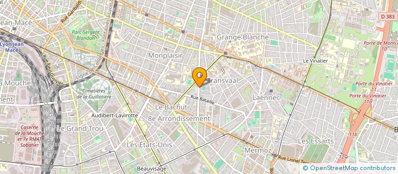 localisation de l'entreprise SCI A.L.K  LYON