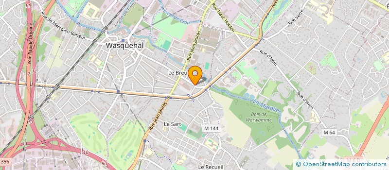 localisation de l'entreprise SCI A L'OUEST à VILLENEUVE-D'ASCQ