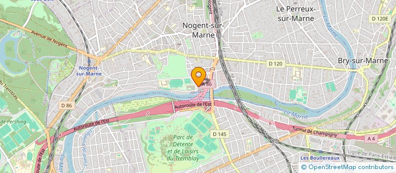 localisation de l'entreprise SCI A L S à NOGENT-SUR-MARNE