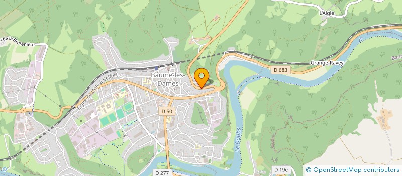 localisation de l'entreprise SCI A LA COURBOTTE  AUTECHAUX