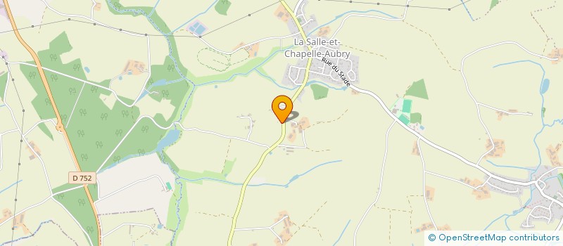 localisation de l'entreprise SCI A LA FAULIE  MAUGES-SUR-LOIRE