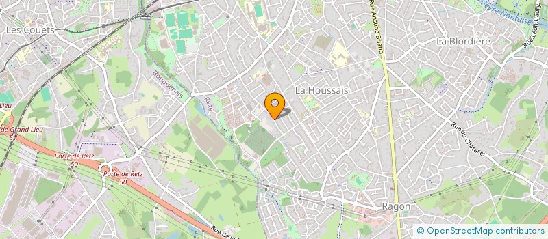 localisation de l'entreprise SCI A LA FERMIERE  REZE