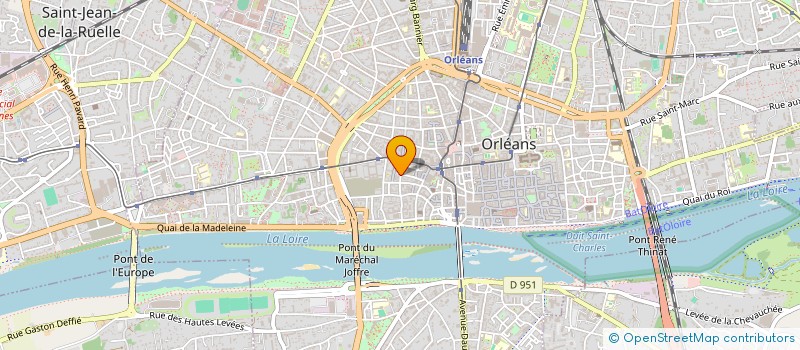 localisation de l'entreprise SCI A LA POMME DE PIN à ORLEANS