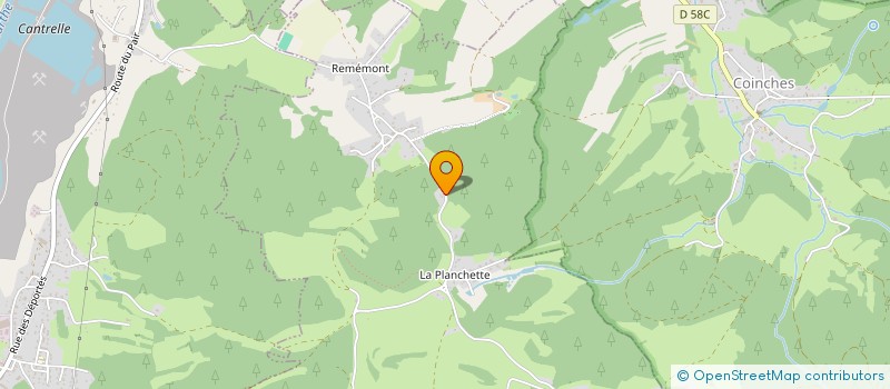 localisation de l'entreprise SCI A LA VIEILLE ECOLE  ENTRE-DEUX-EAUX