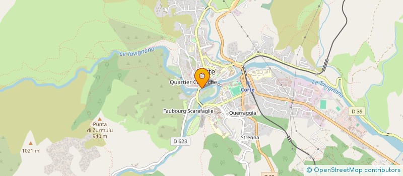 localisation de l'entreprise SCI A LECCIA à CORTE