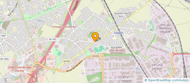 localisation de l'entreprise SCI A M à LESQUIN