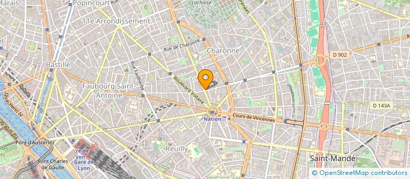 localisation de l'entreprise SCI A & M à LA TESTE-DE-BUCH