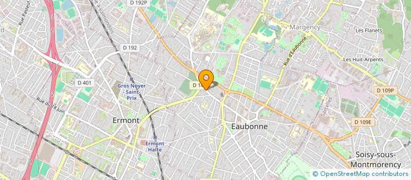 localisation de l'entreprise SCI A.M. à EAUBONNE