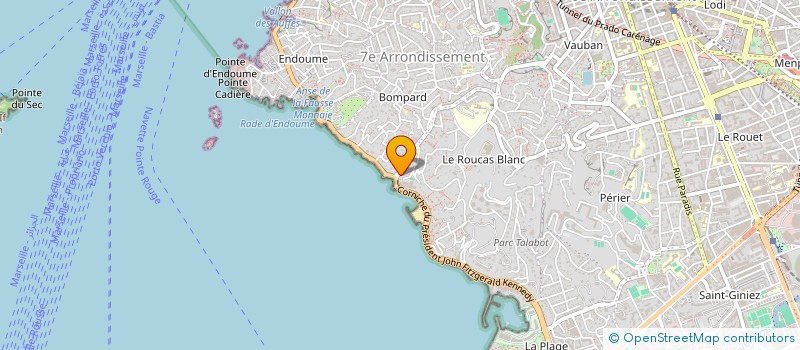 localisation de l'entreprise SCI A.M à MARSEILLE