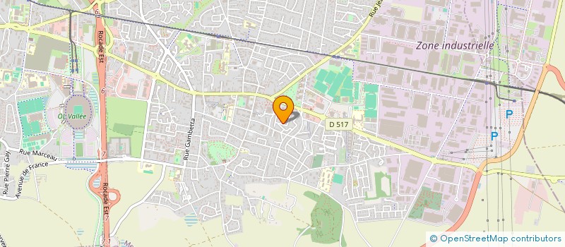 localisation de l'entreprise SCI A M  MEYZIEU