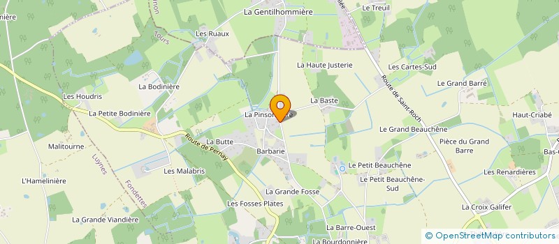 localisation de l'entreprise SCI A&M ALLIANCE à FONDETTES