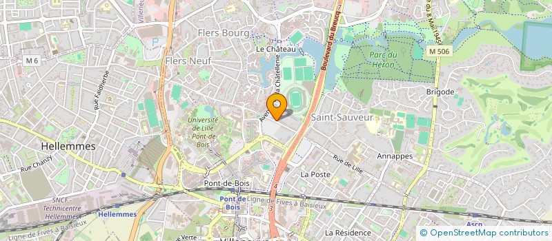 localisation de l'entreprise SCI A.M.C à VILLENEUVE D ASCQ