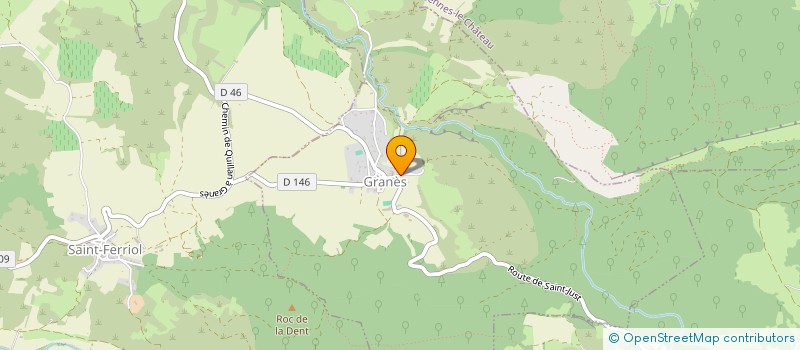 localisation de l'entreprise SCI A.M.C  GRANES