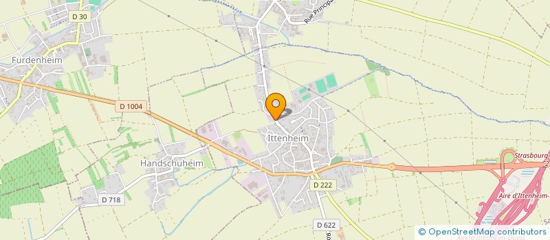 localisation de l'entreprise SCI A.M.D.  ITTENHEIM