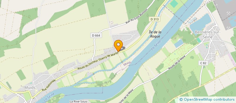 localisation de l'entreprise SCI A.M.G à MUIDS