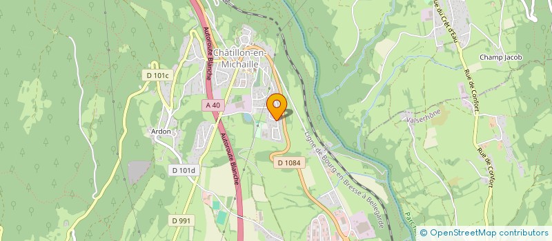 localisation de l'entreprise SCI A.M.I. à VALSERHONE