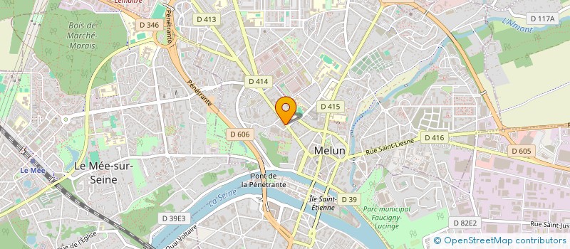 localisation de l'entreprise SCI A.M IMMO à MELUN