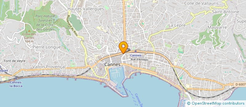 localisation de l'entreprise SCI A.M INVEST  CANNES