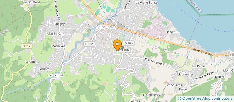 localisation de l'entreprise SCI A.M.J.E à SAINT-JORIOZ