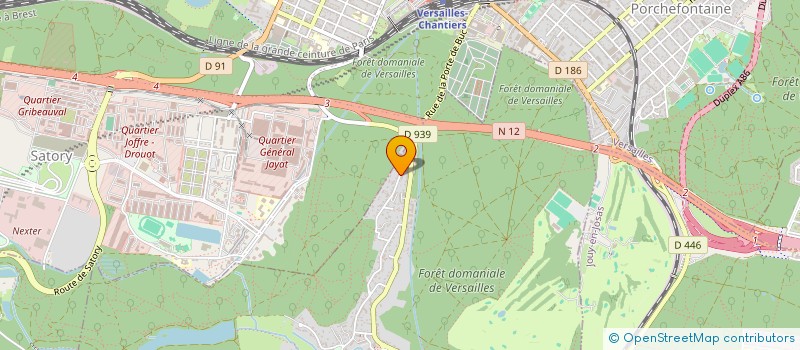 localisation de l'entreprise SCI A.M.J.T.  SAINT-RAPHAEL