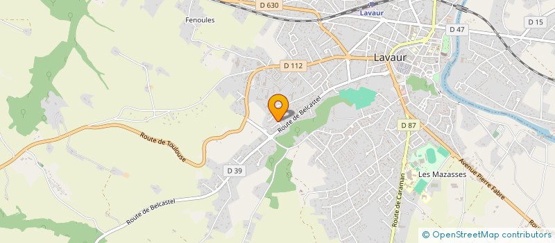 localisation de l'entreprise SCI A.M.K. à LAVAUR