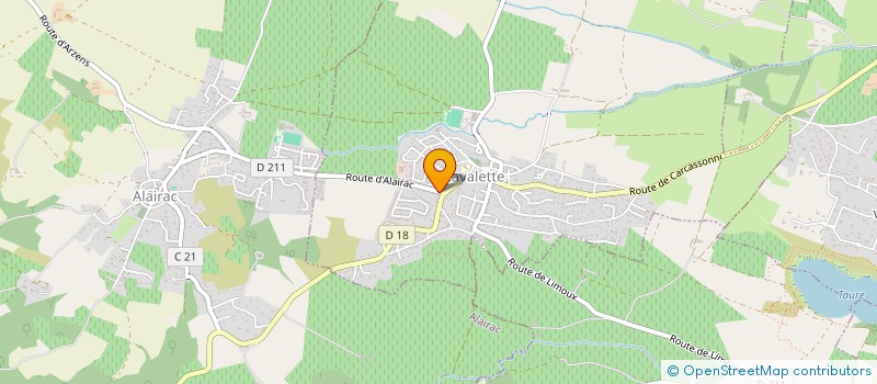 localisation de l'entreprise SCI A M M  LAVALETTE