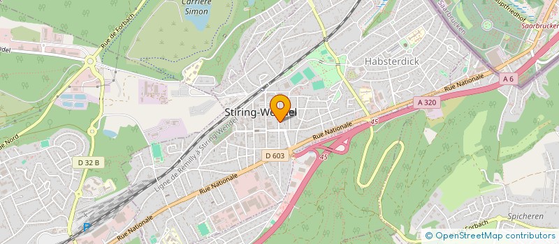 localisation de l'entreprise SCI A.M.N  STIRING-WENDEL