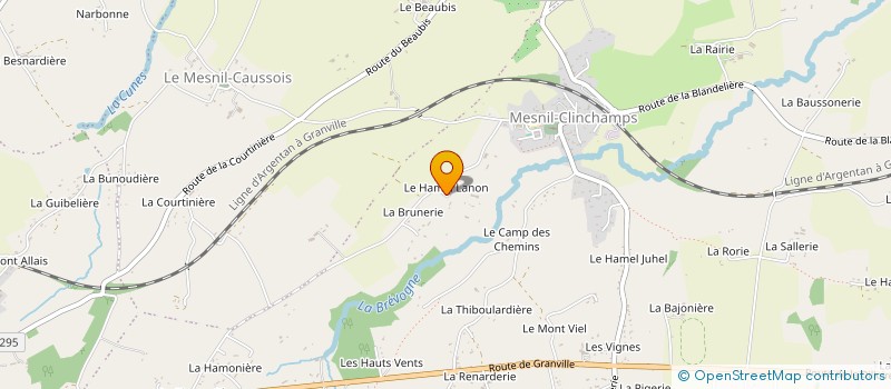 localisation de l'entreprise SCI A.M.O.N.G.  NOUES DE SIENNE