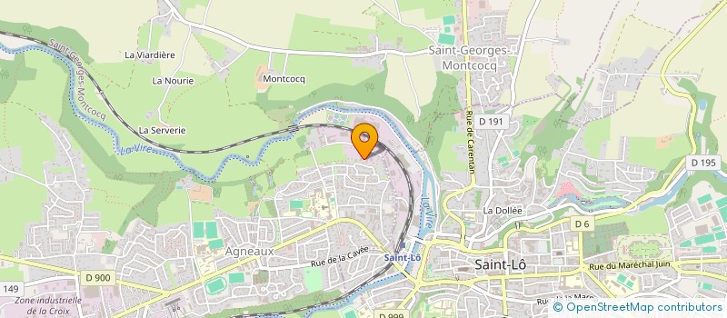 localisation de l'entreprise SCI A.M.P.  AGNEAUX