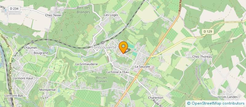 localisation de l'entreprise SCI A.M.P.G  FONTCOUVERTE