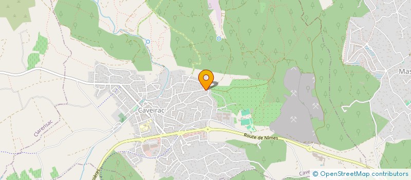 localisation de l'entreprise SCI A.M.P.M.  CLARENSAC